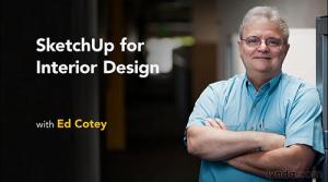 آگهی آموزش طراحی دکوراسیون داخلی بوسیله نرم افزار Sketch Up